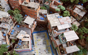 Rio favela fussball pl