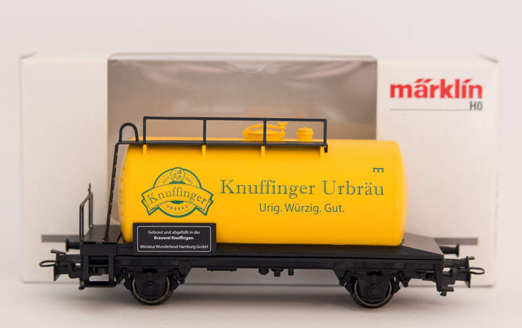 Sonderwagen Mai 2008 H0 Kesselwagen Knuffinger Urbraeu