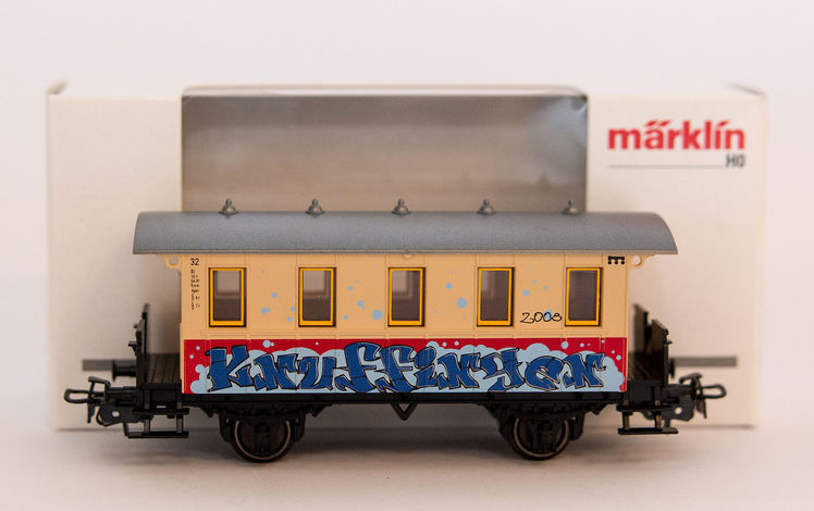 Sonderwagen Mai 2008 H0 Personenwagen Graffiti Knuffingen