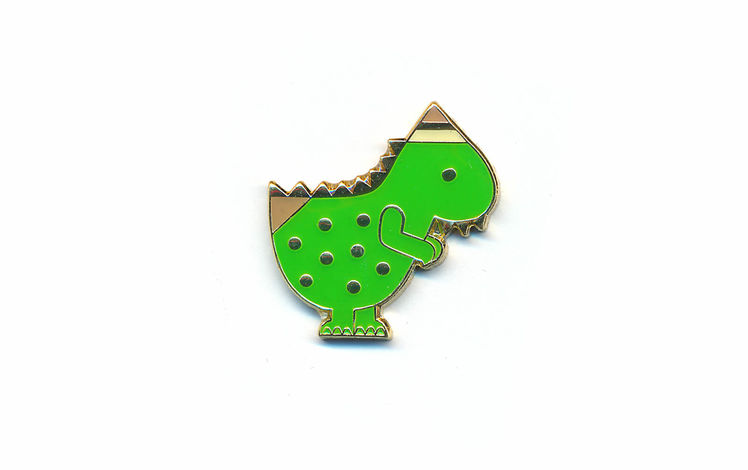 Onlineshop spendenpins magnete 2023 dino