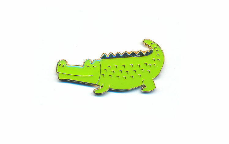 Onlineshop spendenpins magnete 2023 krokodil