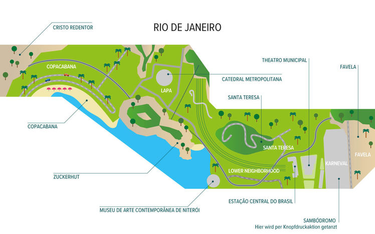 Lageplaene suedamerika rio de janeiro de