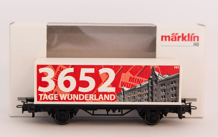 Sonderwagen 2011 H0 Containerwagen 3652 Tage