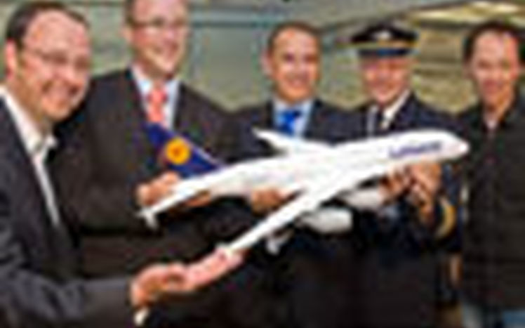Content Flugzeug A380 Taufe