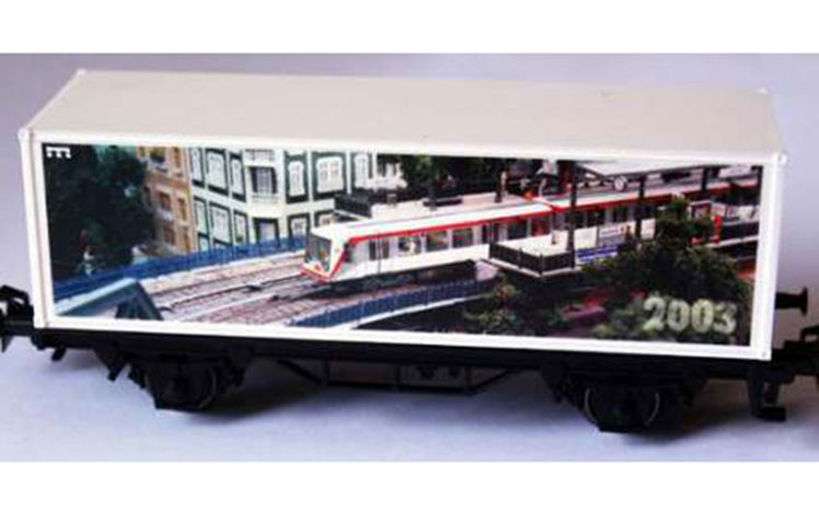 Sonderwagen Container Hochbahn Bildwagen 2003 3