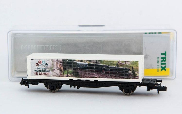 Sonderwagen Container Trix 15 Jahre 2016