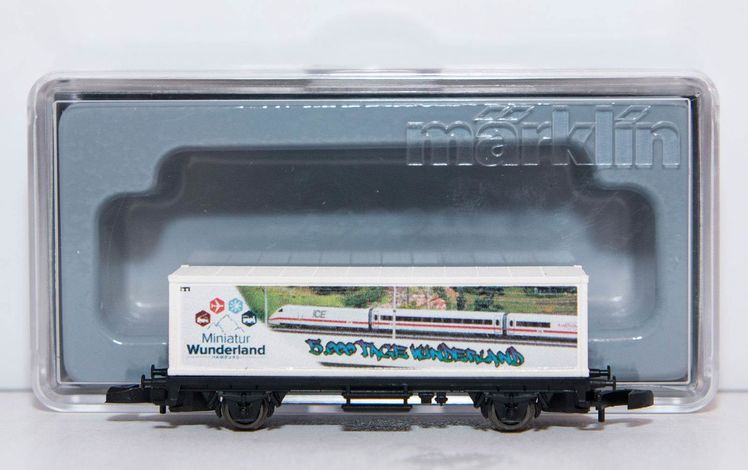 Sonderwagen Spur Z Container 5000 Tage Maerklin Grafitti 2015