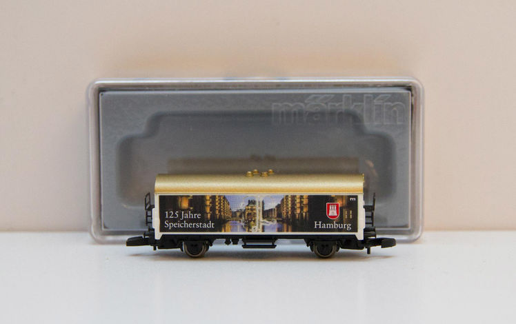 Sonderwagen 2014 Spur Z 125 Jahre Speicherstadt Maerklin Container