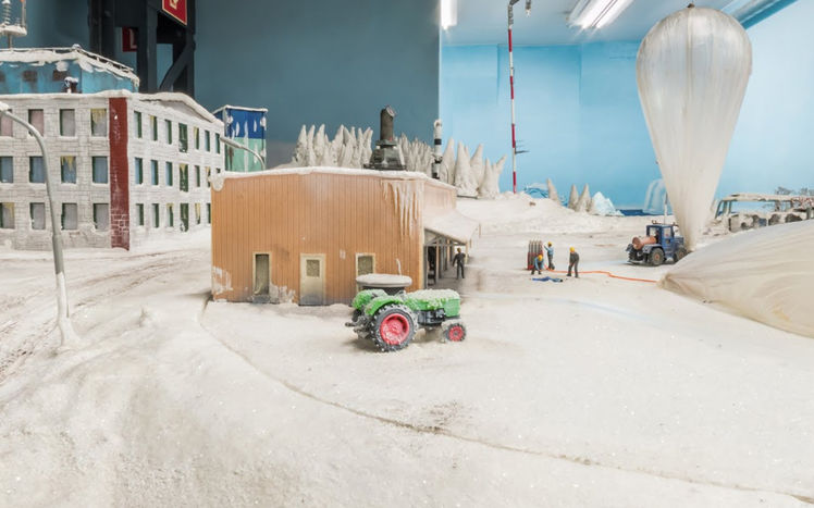 Google Streetview Skandinavien Schnee 1