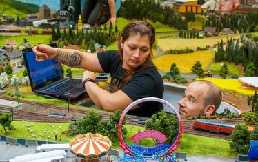 Grossbaustelle Miniatur Wunderland WELT