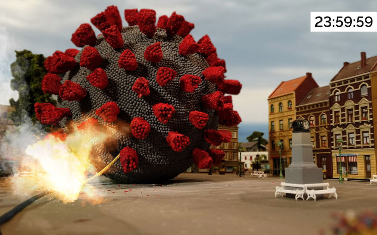 Corona in Knuffingen