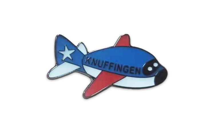 Spendenpin 2021 flugzeug