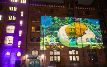 Lichtinstallation Wunderland