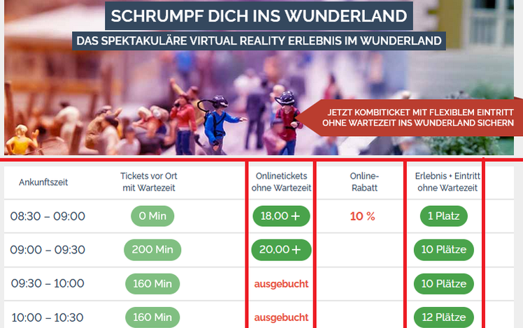 Ticketbuchung