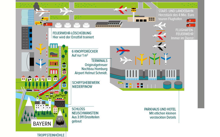 Lageplan Flughafen Bayern Beschriftung De