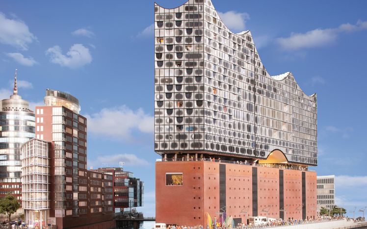 Hamburg Hafen City Elbphi Columbushaus Tag 2
