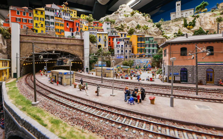 Italien riomaggiore bahnhof