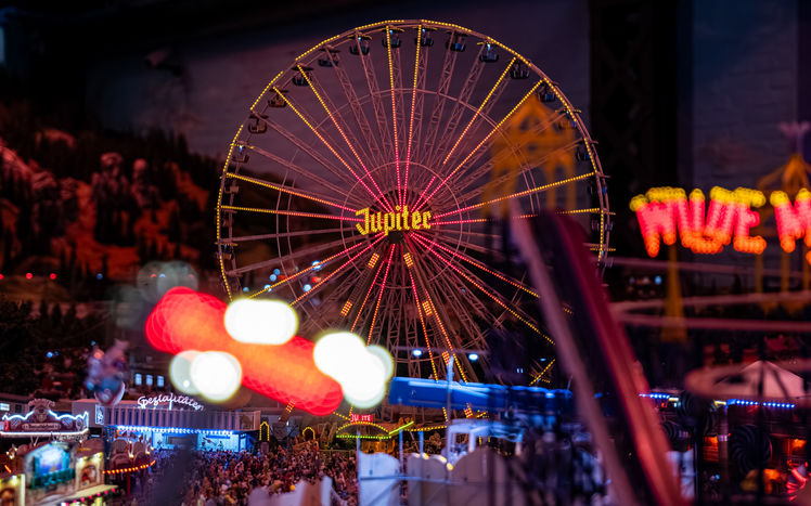 Mitteldeutschland kirmes risenrad nacht 1