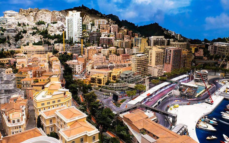 Monaco stadtansicht