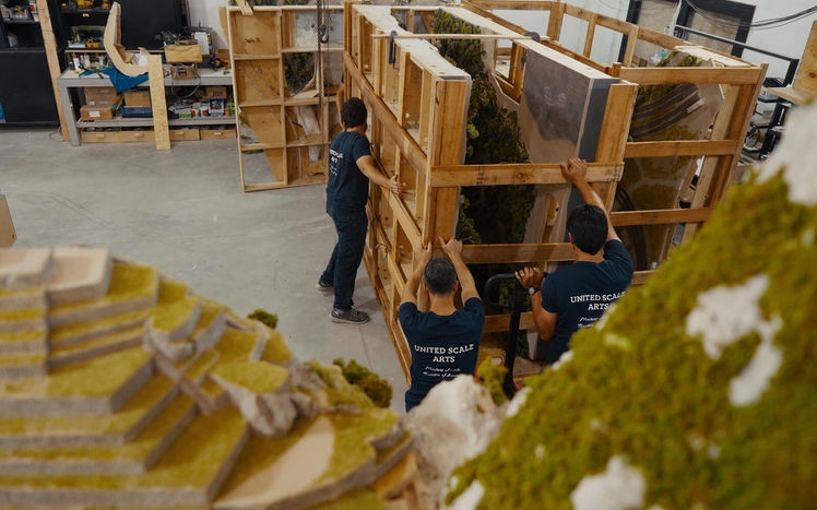 Regenwald bau pilar versand 01