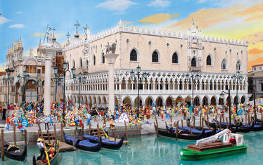Venedig Dogenpalast Tag Bearbeitet